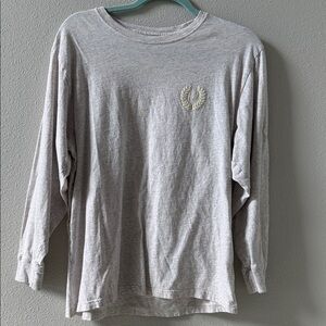 PINK Victoria's Secret Heathered Gray Tee